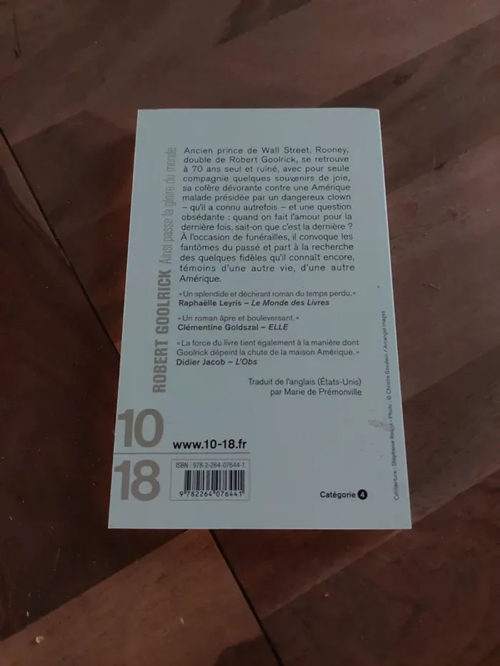 Ainsi passe la gloire du monde, de Robert Goolrick - photo numéro 2