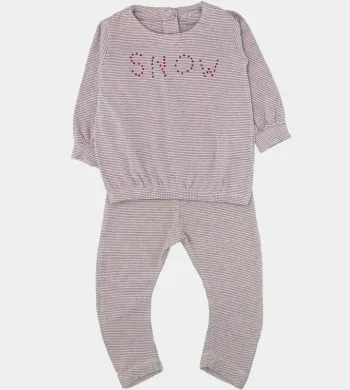 Ensemble T-shirt à manches longues + Legging 6-9 mois Imps & Elfs