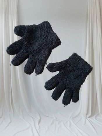 Gants poilus enfant