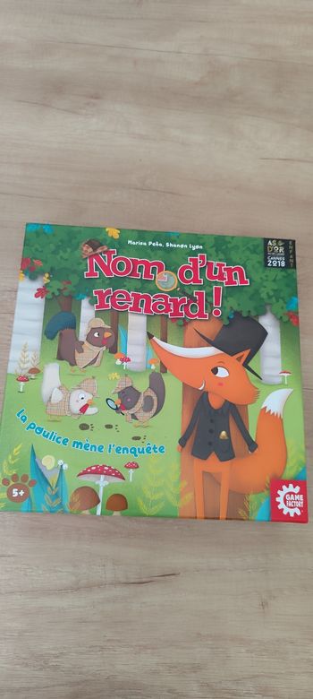 Jeu de société Nom d'un renard