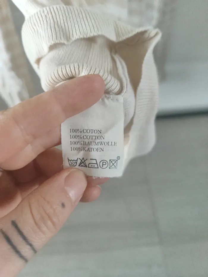 🍁 pull Legé écru beige taille 4 marque Cyrillus 🍁 - photo numéro 4
