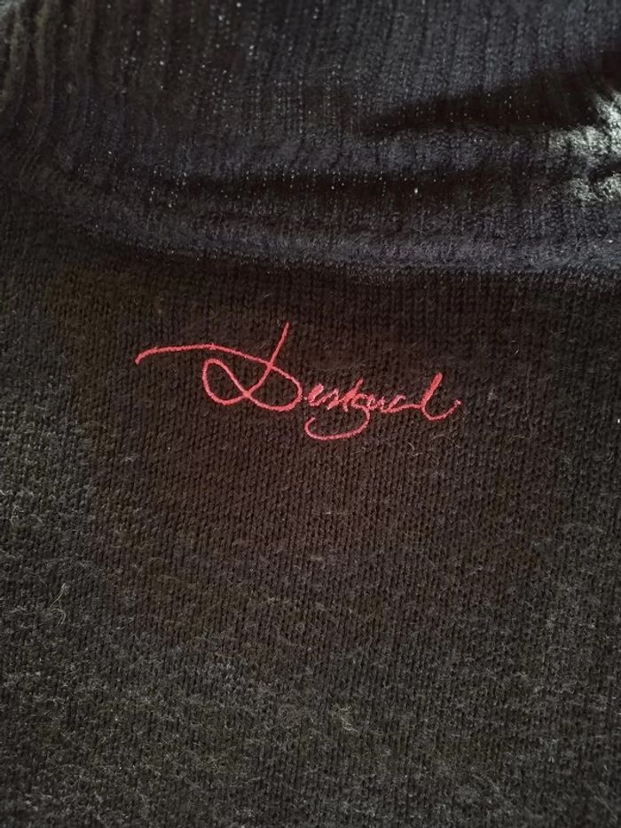 Pull à col roulé Desigual M - photo numéro 9