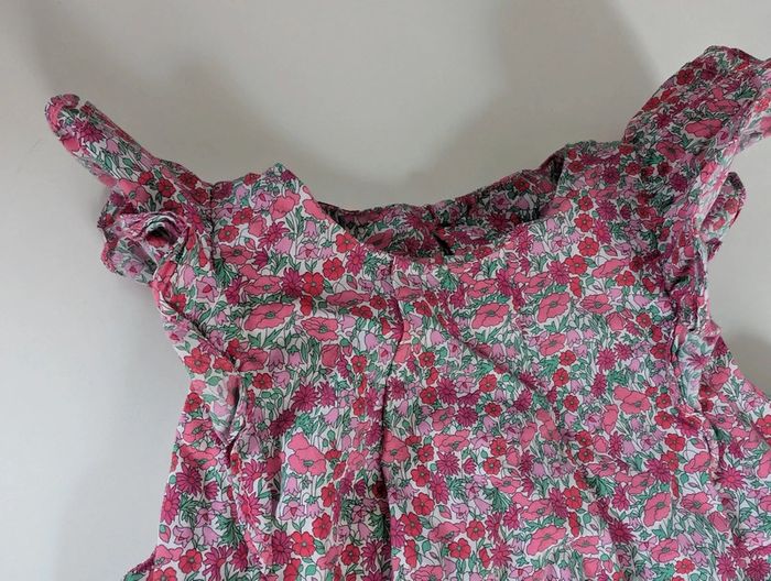 Robe liberty fleurie Jacadi 3 ans - photo numéro 5
