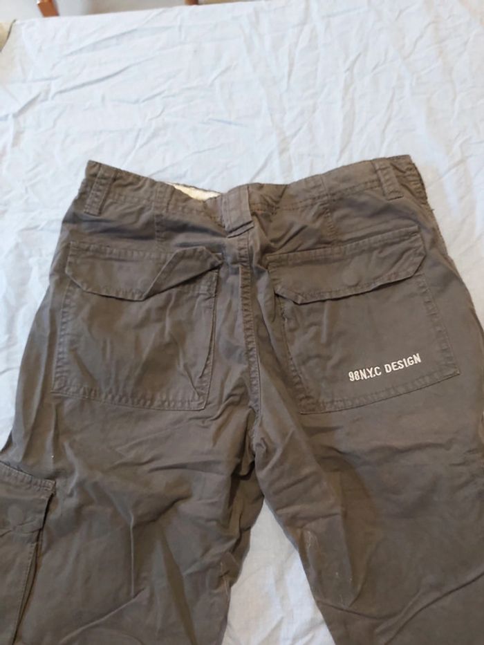 Pantalon cargo gris - photo numéro 5