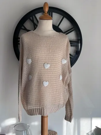 Pull ajouré 10/12 ans