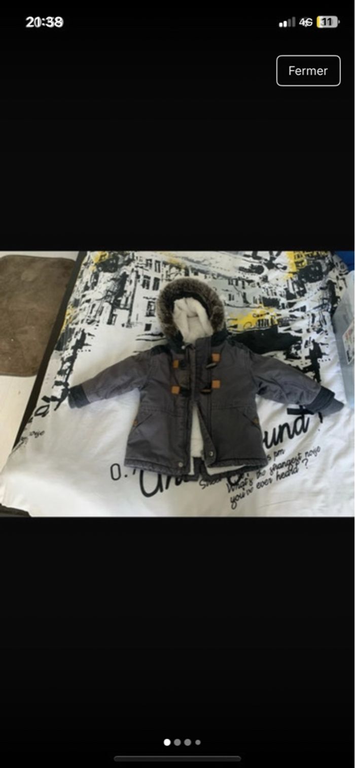 Manteau hiver okaidi 18 mois