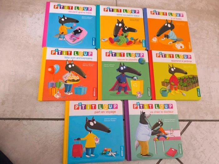 Lot de livre p'tit loup