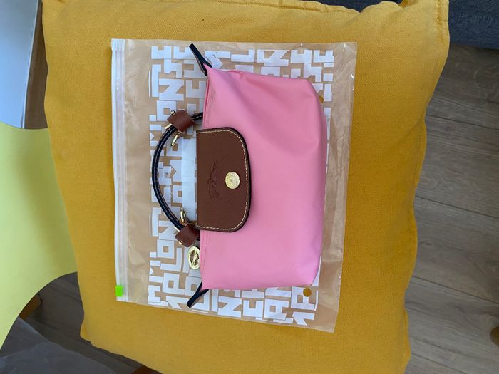 Mini sac Longchamp Guimauve - photo numéro 3