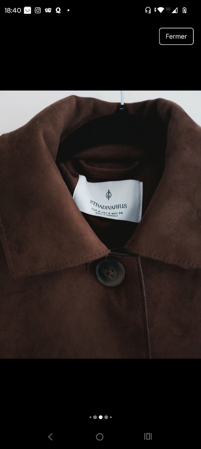 Chaqueta efecto ante - photo numéro 4