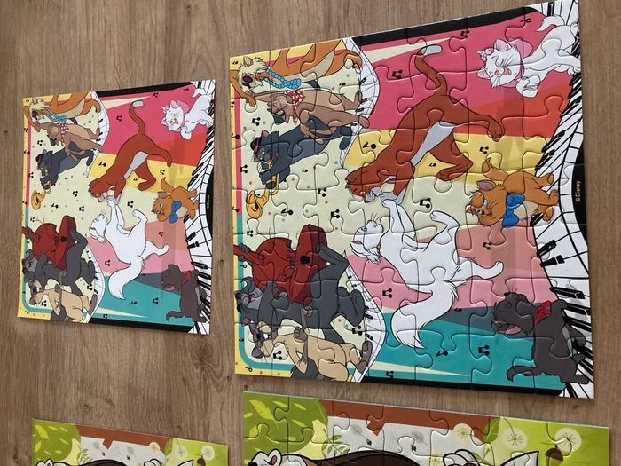 Puzzles 3*49 pièces Disney classic 5 ans et + - photo numéro 2