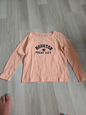 Polo manches longues taille 5 ans kiabi
