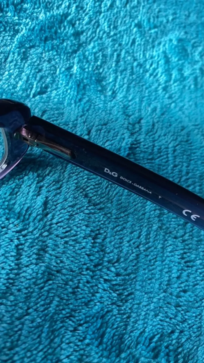 Lunettes dolce & gabana gris foncé violet - photo numéro 4