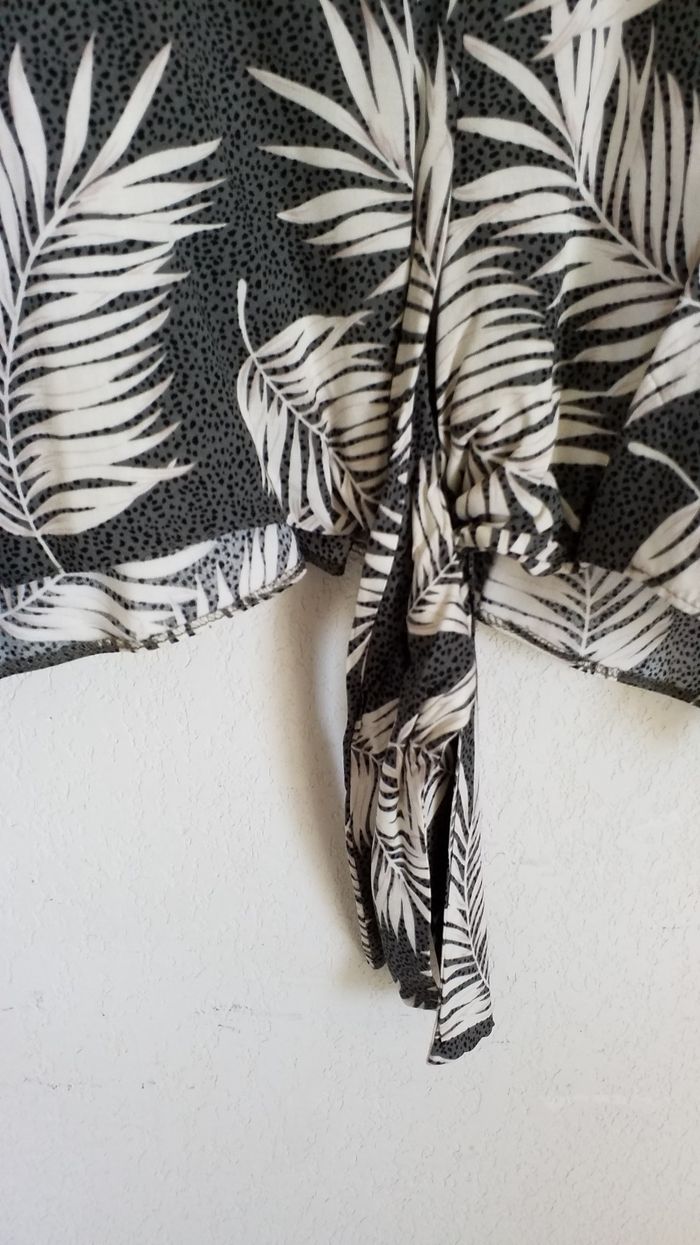 Chemisier bicolores à nouer taille 42 neuf - photo numéro 2