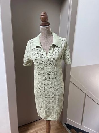 Robe en maille ajourée