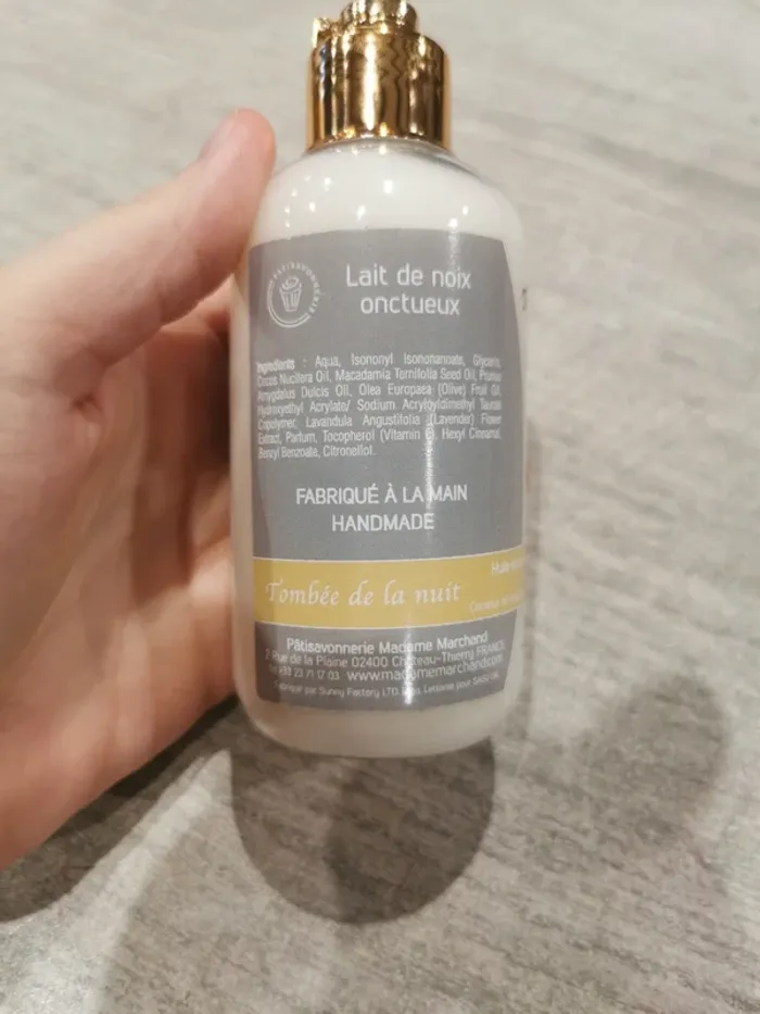 Lait corps tombée de la nuit madame marchand - photo numéro 2