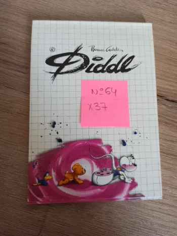 Bloc Diddl A6 64 avec 37 feuilles