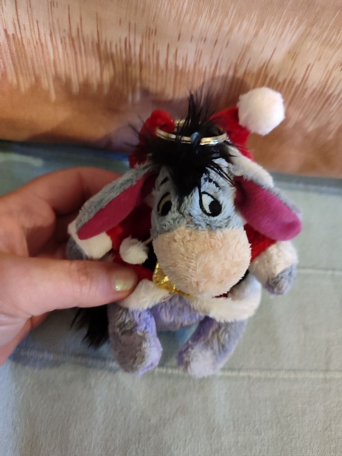 Porte clefs bourriquet noel