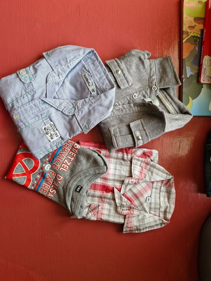 Lot de 4 vêtements  garçon.  Tape à l oeil - photo numéro 6