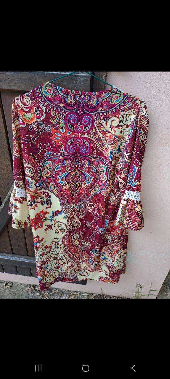 Robe femme fluide manche 3/4 - photo numéro 5