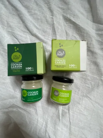 Crème de jour & Crème hydratante visage – 100% mucus d’escargot