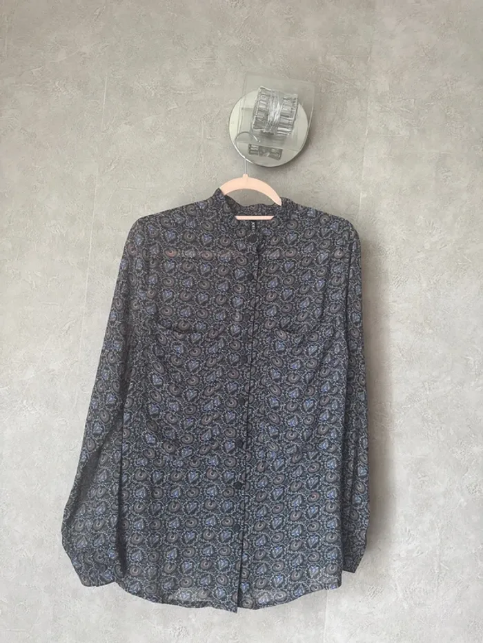 Chemise bleu marine taille S Joelle - photo numéro 16