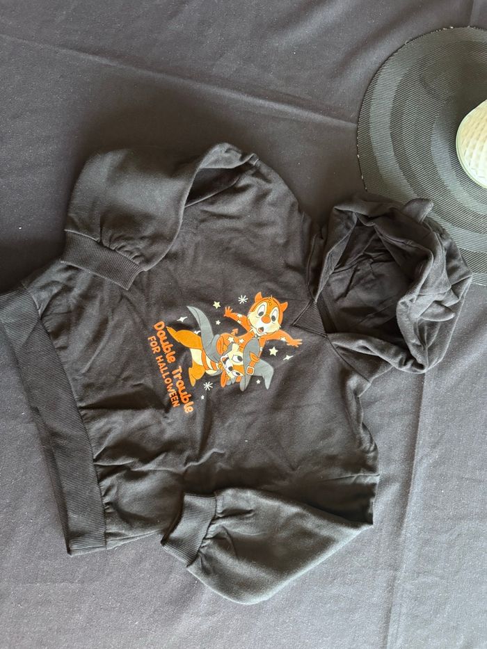 Sweat Halloween Tic et Tac Noir 36 mois - photo numéro 3