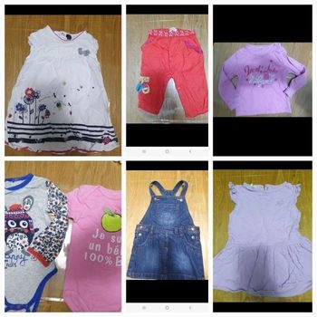 Lot fille 12 mois