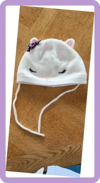 Joli bonnet Chat T3, Sergent Major, neuf