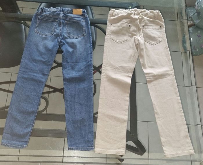 Lot 2 pantalon 7/8 ans - photo numéro 2