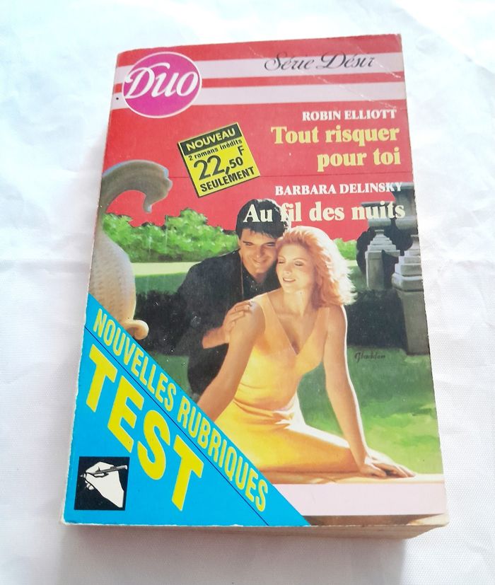 Duo Série Désir Tout riquer pour toi Robin Elliot Au fil des nuits Barbara Delinski