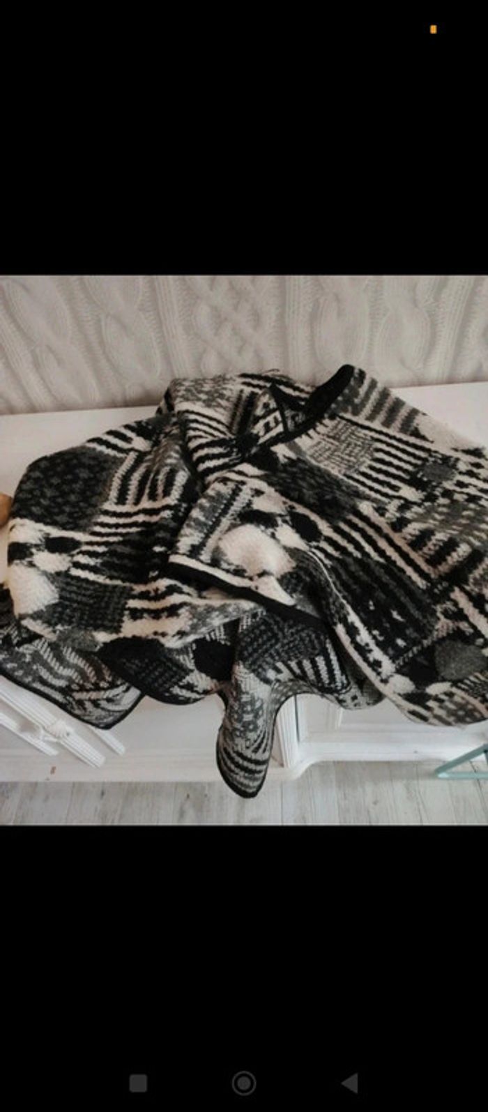 grand poncho d'hiver très chaud - photo numéro 7