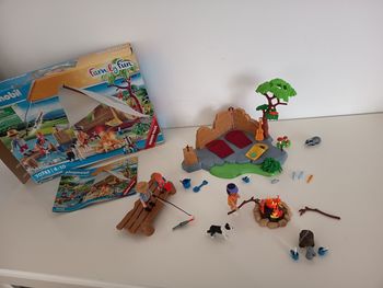 Playmobil Camping en famille