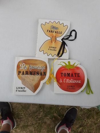 3 mini livres aimantés,