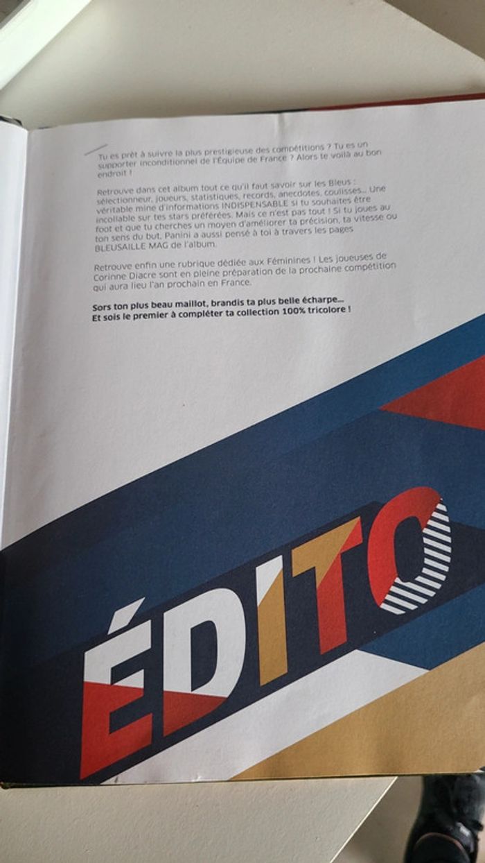 Album panini fiers d être bleus - photo numéro 3
