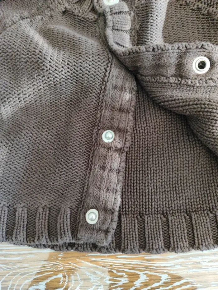 🍁 gilet pour hiver taille 9 mois 🍁 - photo numéro 3