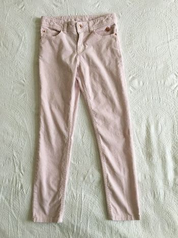 Pantalon velours rose Miss By 10 ans