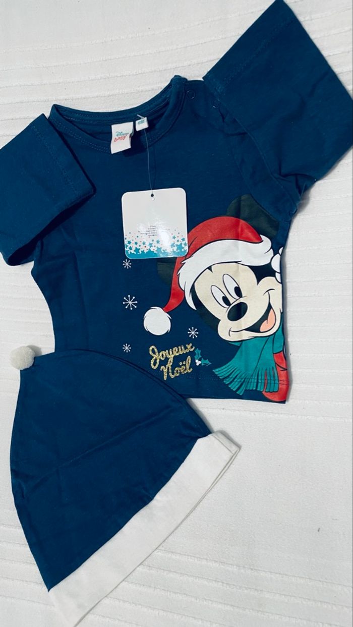 R shirt Mickey Noël - photo numéro 4