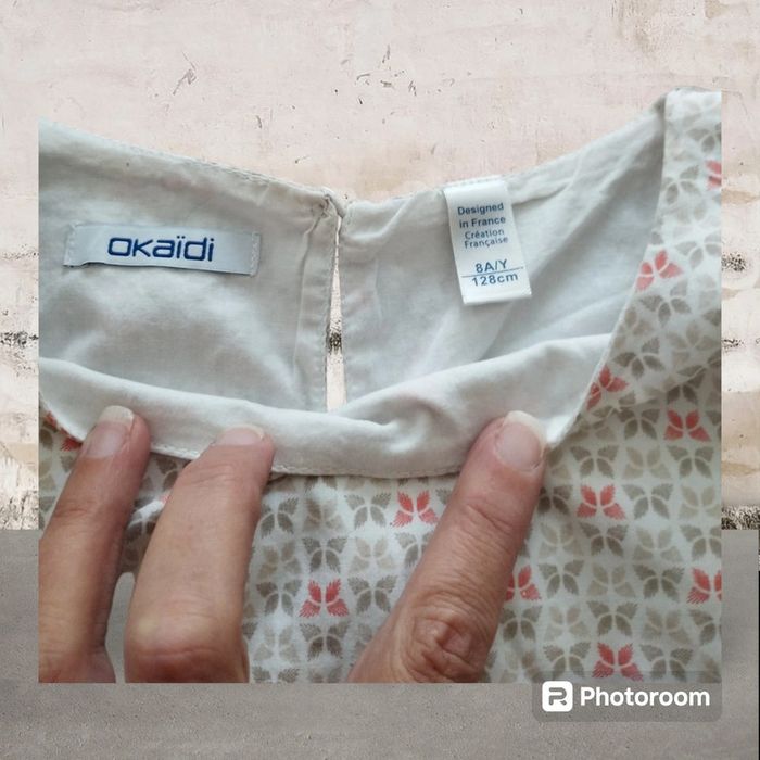 Jolie petite robe fille 8ans Okaïdi - photo numéro 2