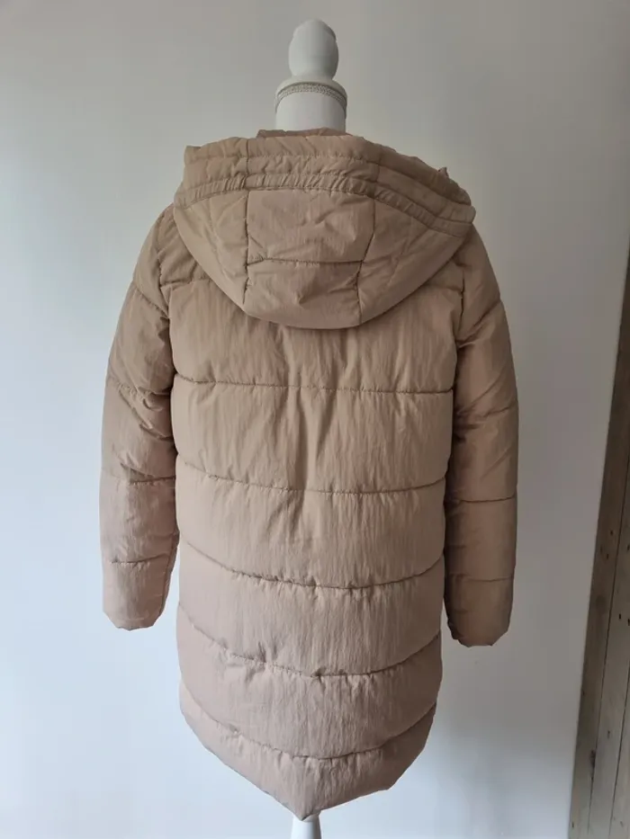 Manteau doudoune beige Only - photo numéro 3