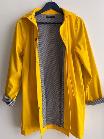 Ciré jaune authentique Petit Bateau état neuf taille S