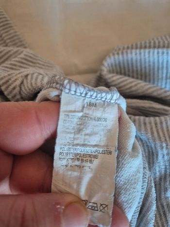 Maillot manche longue bébé garçon taille 18mois