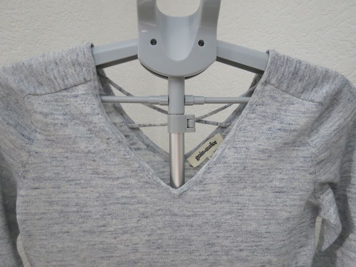 💎 Pull gris pailleté – chic discret & intemporel 💎 - photo numéro 6