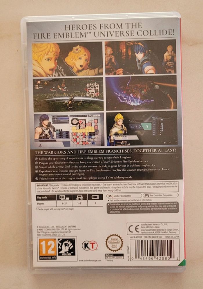 Fire Emblem Warriors Nintendo Switch - photo numéro 2