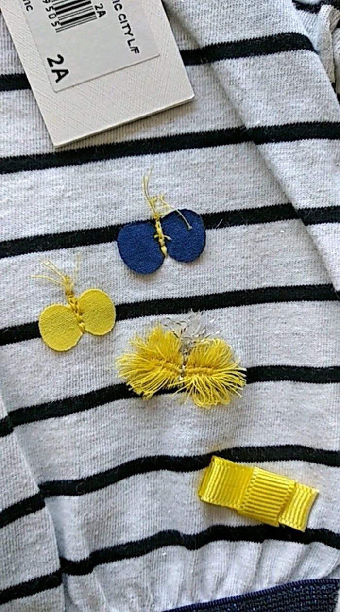 Robe marinière catimini 2 ans - photo numéro 4