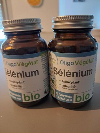 Deux flacons sélénium bio 