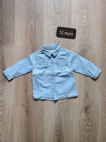 Chemise 12 mois