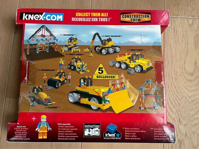 Set K’nex 13524 - Bulldozer avec moteur - photo numéro 3