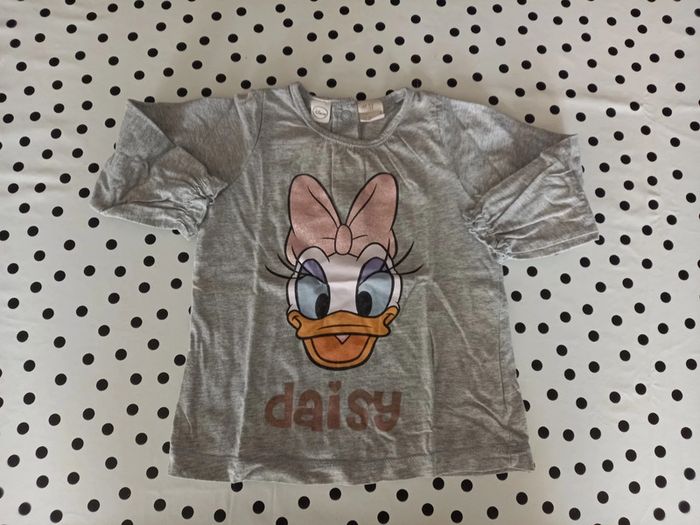 T-shirt ML Daisy fille 80cm TBE