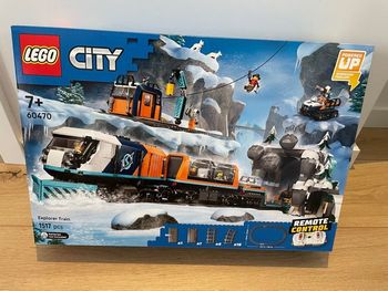 Lego City 60470 Le train express des explorateurs en Arctique