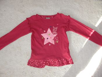 T-shirt fantaisie fille, taille 6 ans